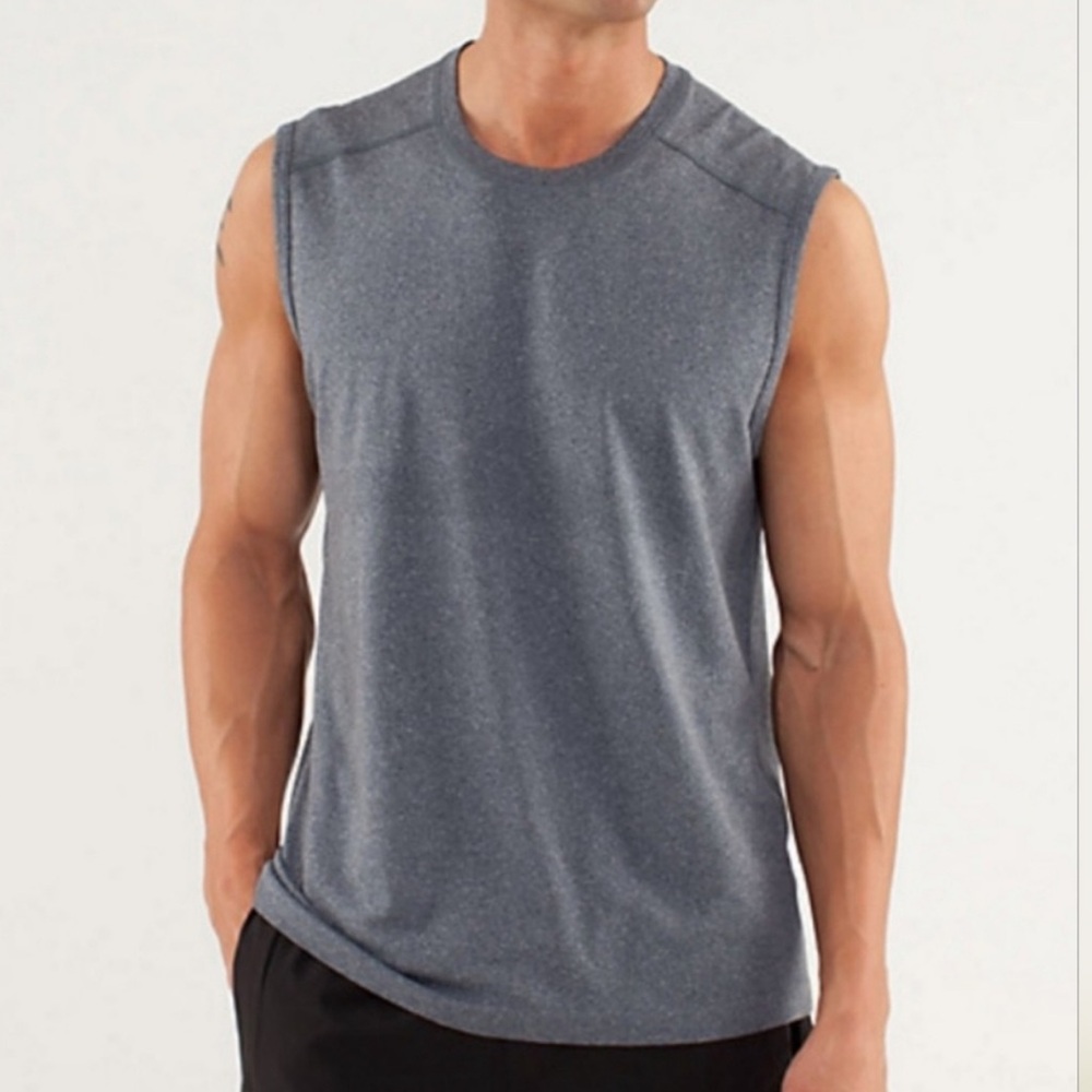 Lululemon Men’s Vent Tech Tank Top Grey